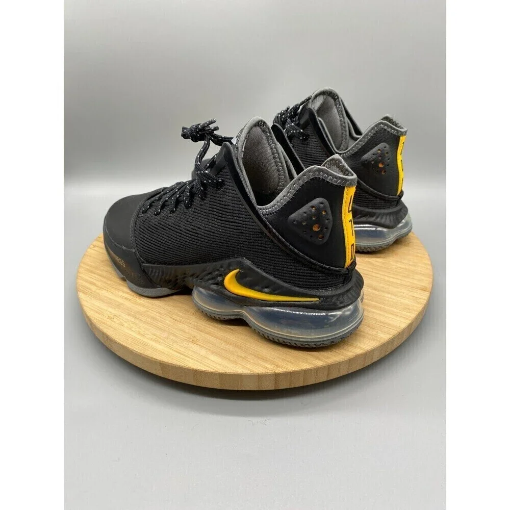 Nike Shoes Mens 5 LeBron James XIX Witness Black Basketball Sneakers DH1270 002